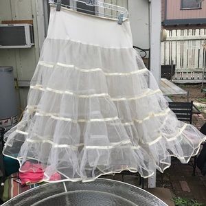 Vintage crinoline petticoat
